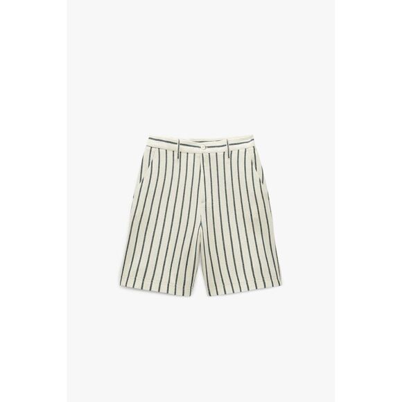 Zara Stripes Relaxed Fit Casual Bermuda Shorts Men ‘s size 29 - Picture 1 of 5